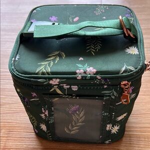 Floral Green Baby Bag